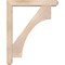 Ekena Millwork Westlake Craftsman Smooth Bracket w/ Offset Brace, Douglas Fir, 5 1/2"W x 32"D x 40"H BKT0604X32X40WTL04SDF - alternate 4